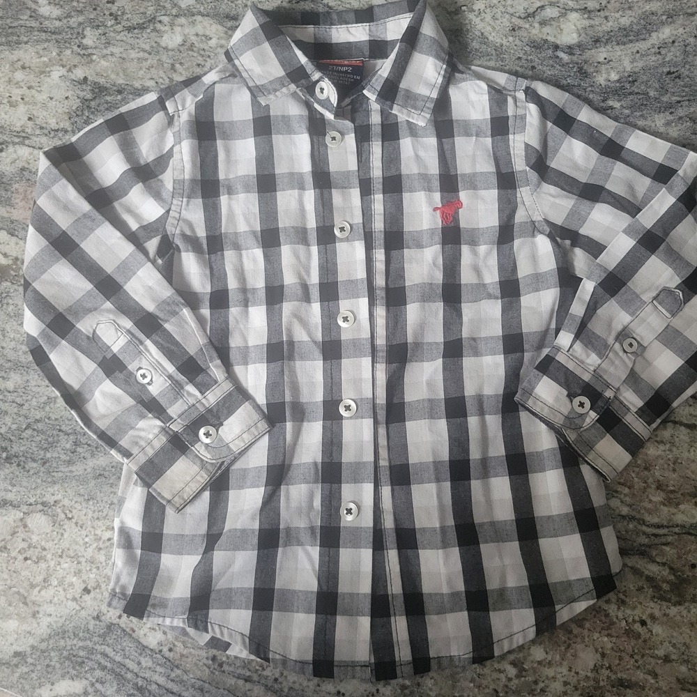 Wrangler‎ Toddler Boys  2T button down shirt Western